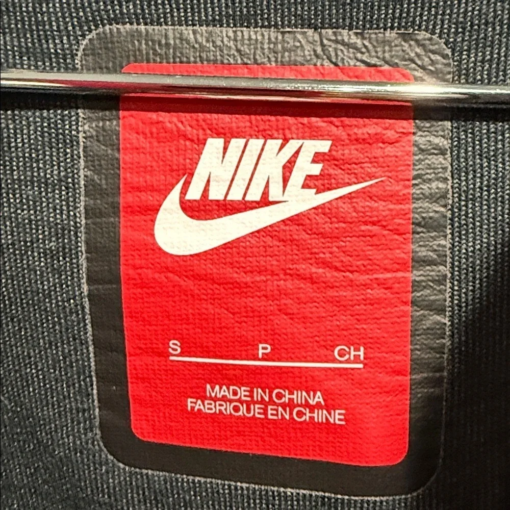 Women’s Nike Charcoal Full-Zip Hoodie. Size small.